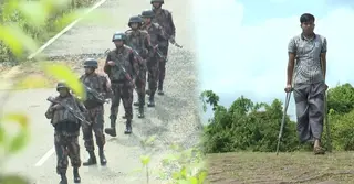 বাংলাদেশ-মিয়ানমার সীমান্ত: প্রলোভনে পা দিচ্ছেন স্থলমাইনে, ফিরছেন পঙ্গুত্ব নিয়ে